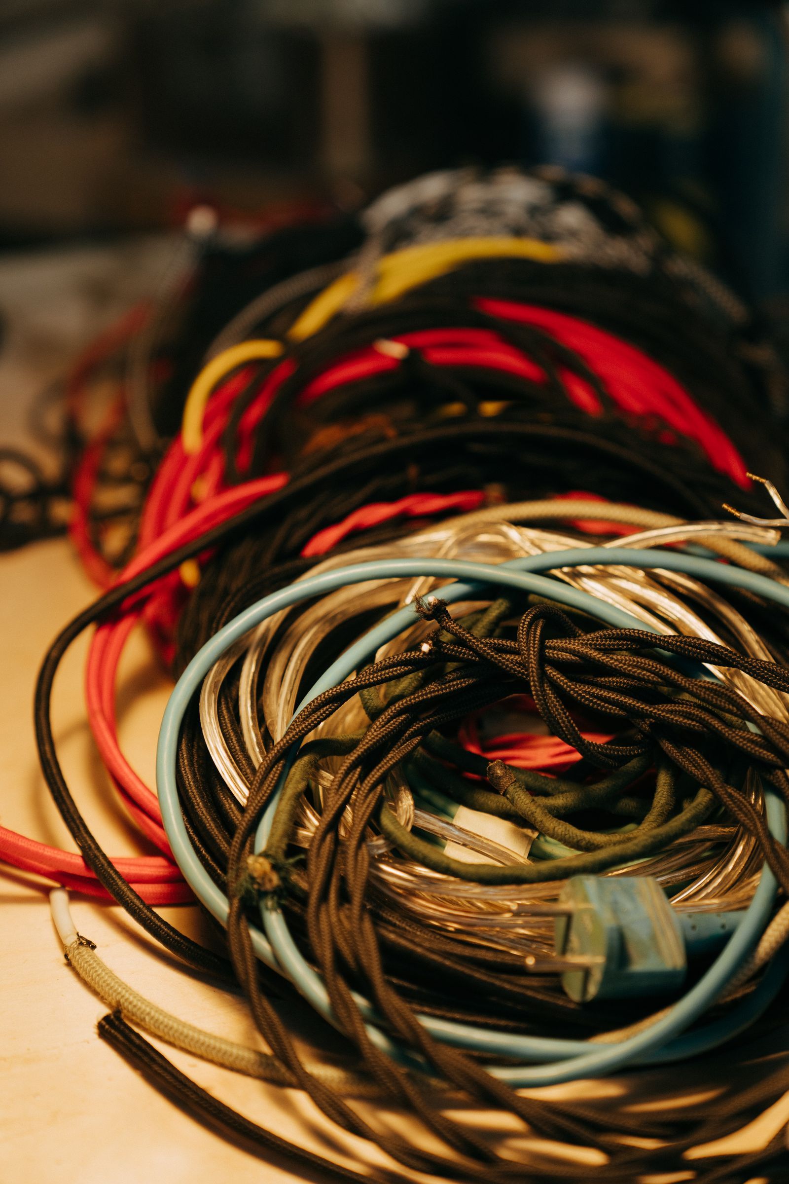 Coiled lengths of electrical cable