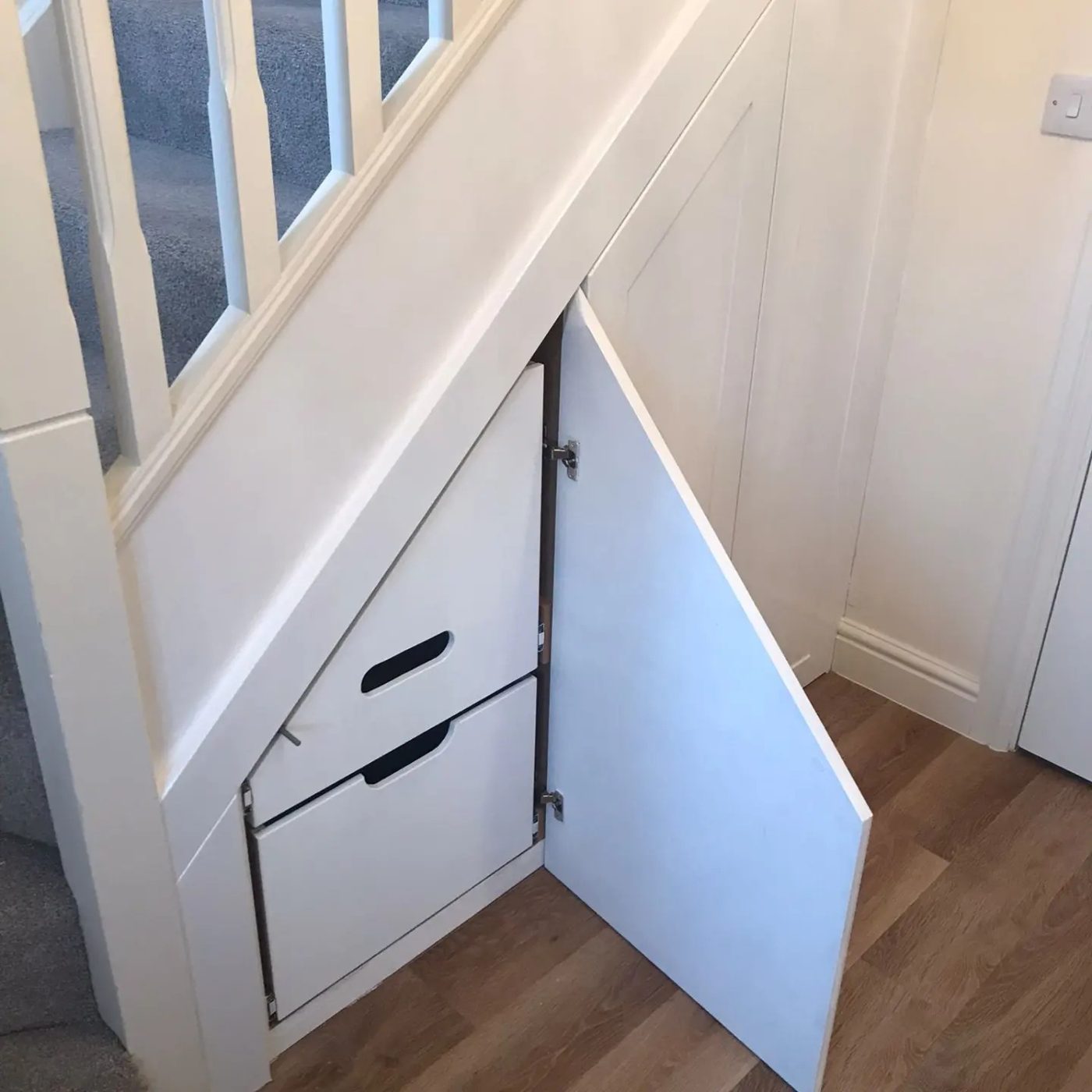 The same storage, opened up, Till's Carpentry & Joinery Services